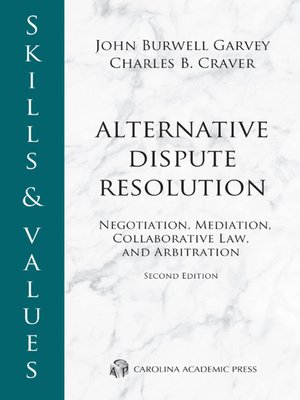 cover image of Skills & Values: Alternative Dispute Resolution